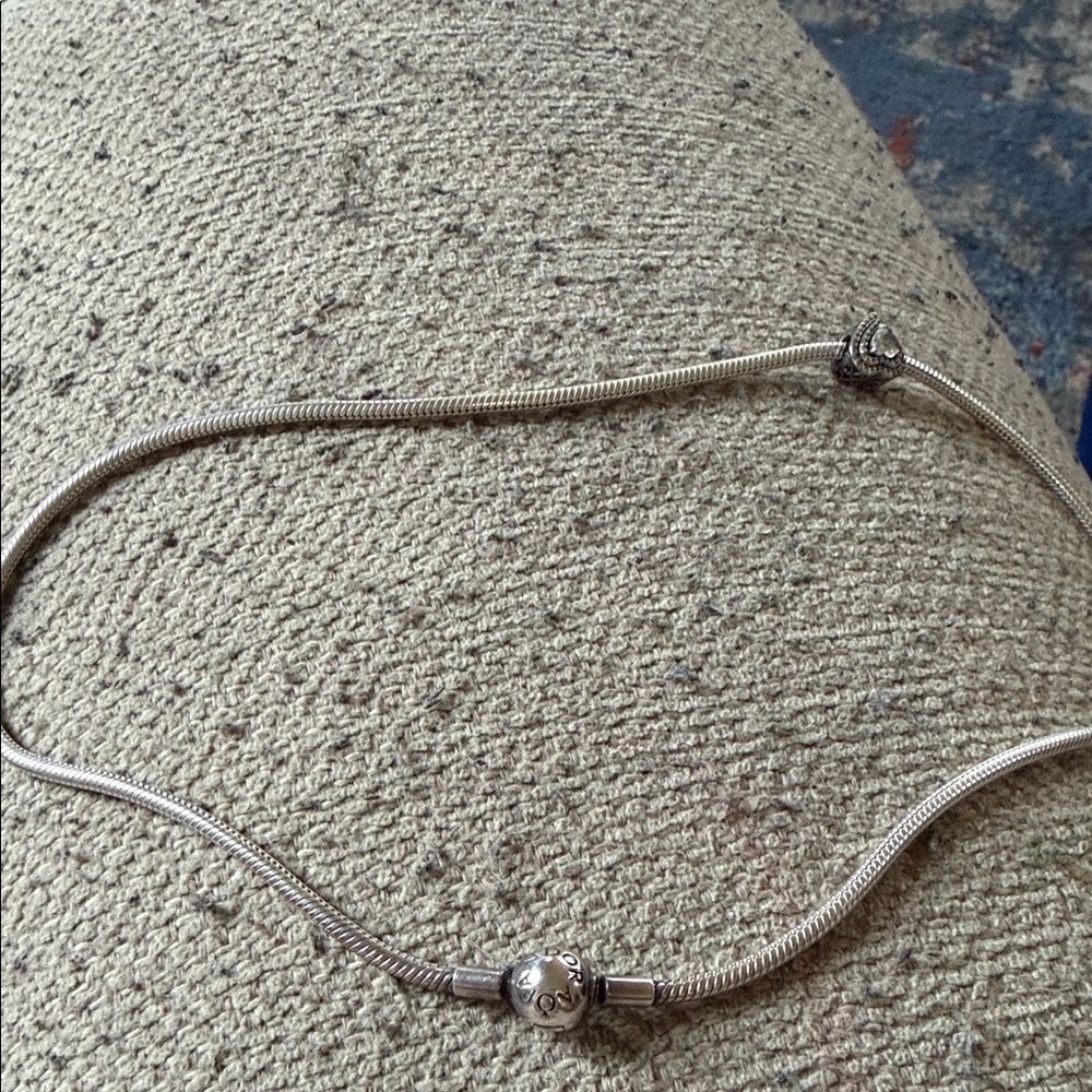 Pandora Silver Necklace with Charm